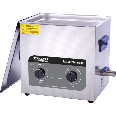 Bac inox à ultrasons 10L 230V