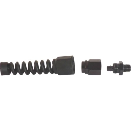 Raccord réutilisable pour tuyau air orange 8x14mm - kit 3 pcs