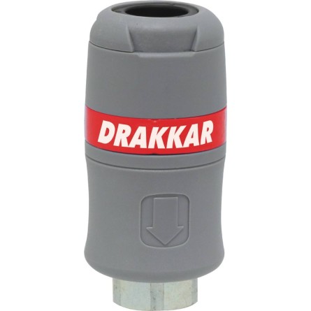 Raccord rapide femelle passage d'air 8mm filetage femelle 3 8"