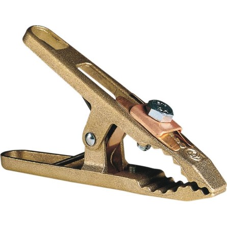Pince de masse laiton 200A pour câble 25 35mm²