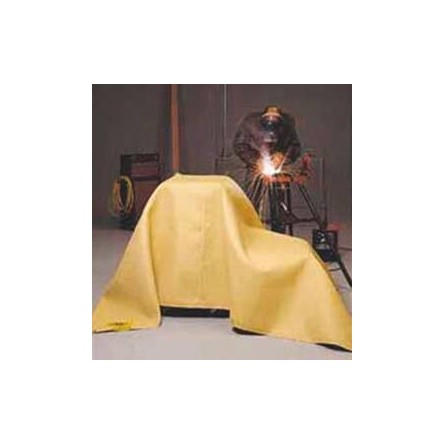 Toile anti-chaleur 550°C 2x2m - utilisation verticale