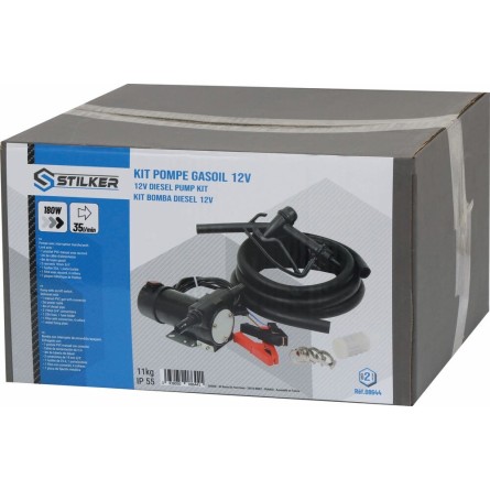 Pompe à gasoil 12V 40 l min - en kit