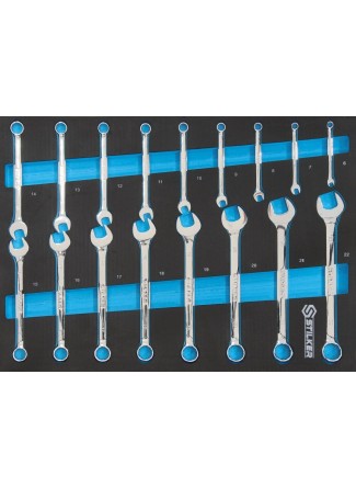 Module mousse 527x387mm clés mixtes - 17 pcs