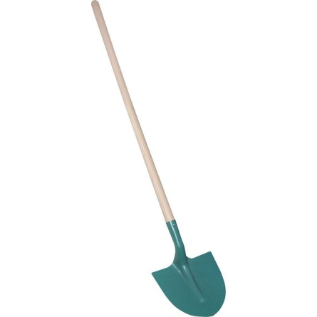 Pelle de terrassier métallique ronde 270mm avec manche 1,1m