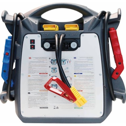 Booster 12 24V 6200A sur station de charge atelier AC