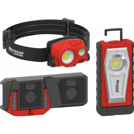 Pack éclairage à induction - Lampe de poche, lampe frontale et chargeur