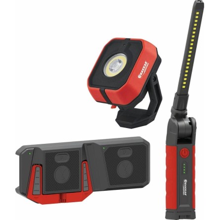 Pack éclairage à induction - Lampe de poche carrée, baladeuse et chargeur