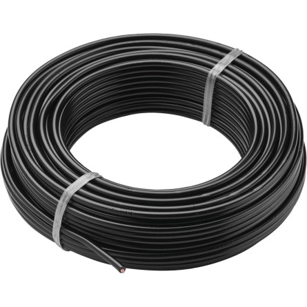 Câble rigide H07V-U 1,5mm² 25m noir
