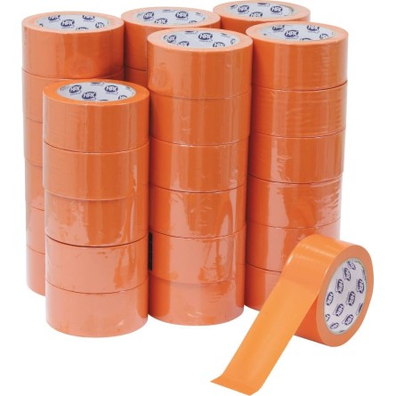 Ruban adhésif PVC orange 0,13x50mm 33m