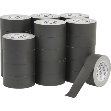 Ruban adhésif toile américaine noir mat gaffer 0,31x48mm 25m