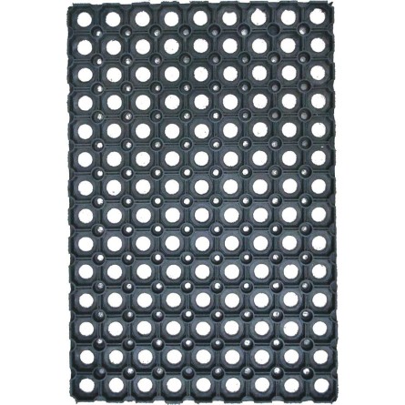 Tapis caillebotis 100% caoutchouc 400x600mm