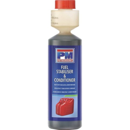 Additif de carburant stabilisateur pour hivernage - lot de 12 flacons doseurs de 250ml