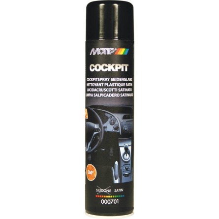 Nettoyant plastique intérieur satin - aérosol de 600ml