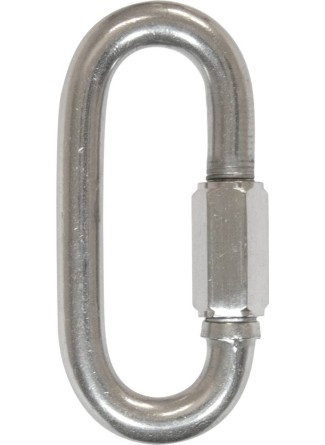 Maillon rapide inox 12mm