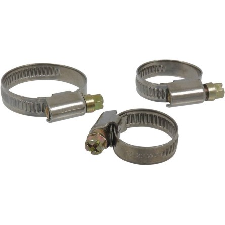 Collier à crémaillère acier zingué 9mm de 8 à 35mm - lot de 20 pcs