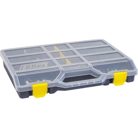 Collier acier zingué 12mm avec protection caoutchouc de 8 à 20mm - coffret de 100 pcs