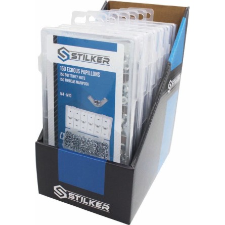 Ecrou papillon de M4 à M10 - coffret de 150 pcs