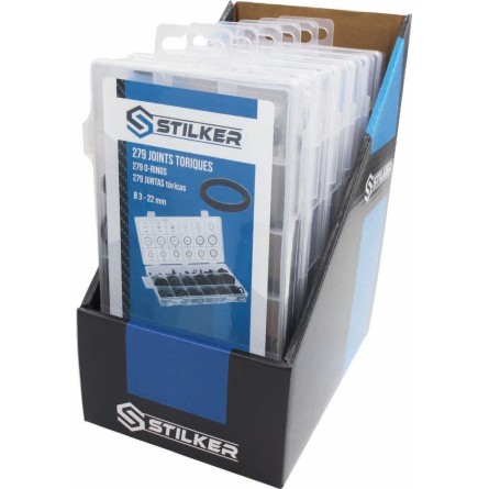 Joints toriques métriques de 3 à 22mm - coffret de 279 pcs