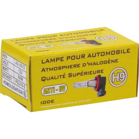 Ampoule H9 12V 65W PGJ19,5