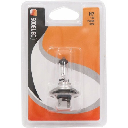 Ampoule H7 12V 55W Px26d - blister