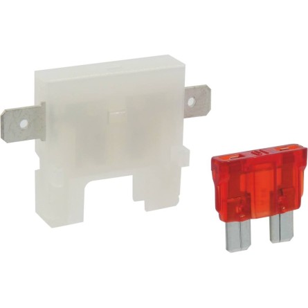 Support de fusible avec fusible enfichable standard 10A - blister