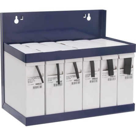 Gaine thermorétractable Mix 2 1 - 3 1 présentoir métallique de 6 boîtes
