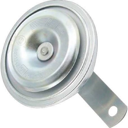 Avertisseur sonore klaxon rond 90mm 112dB - blister