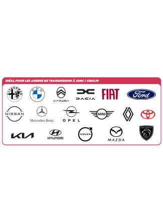 Levier de démontage d'arbre de transmission