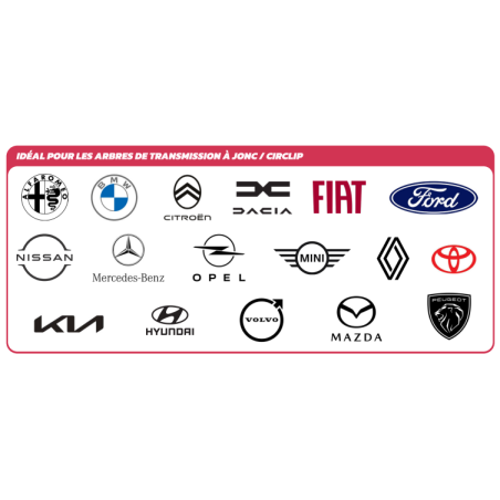 Levier de démontage d'arbre de transmission