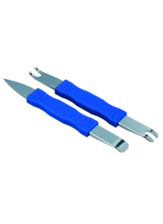 Jeu pour agrafes de garniture à double extrémité - 2 pièces