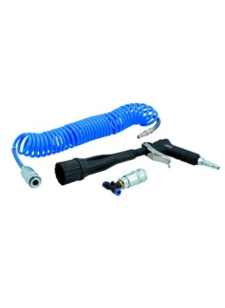 Soufflette de dépoussiérage pour cabines de poids lourds