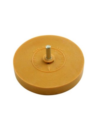 Disque avec manche pour enlever les bandes adhésives