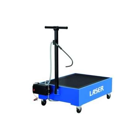 Vidangeur d'huile à bas niveau avec pompe électrique – 76 L