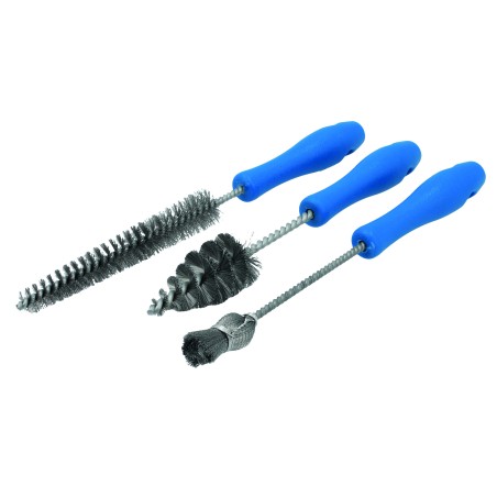 Kit de nettoyage d'alésage et de manchon d'injecteur diesel, 3 pièces