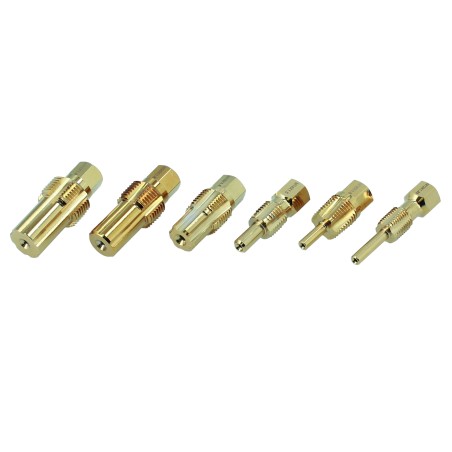 Jeu de peignes de filetage pour capteur d'échappement - 6 pièces