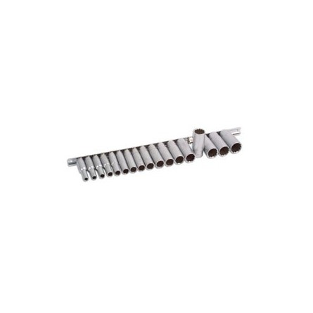 Jeu de douilles longues 3/8"D 17 pcs