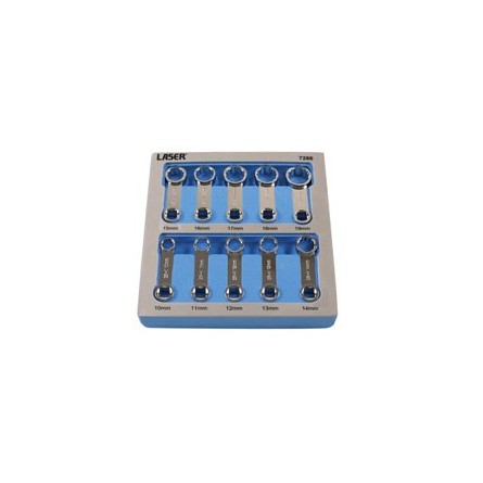 Jeu d'adaptateurs pour clé dynamométrique à carré de 3/8" de 10 pièces