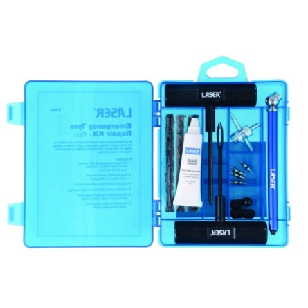 Kit de réparation d'urgence de pneus - 18 pièces