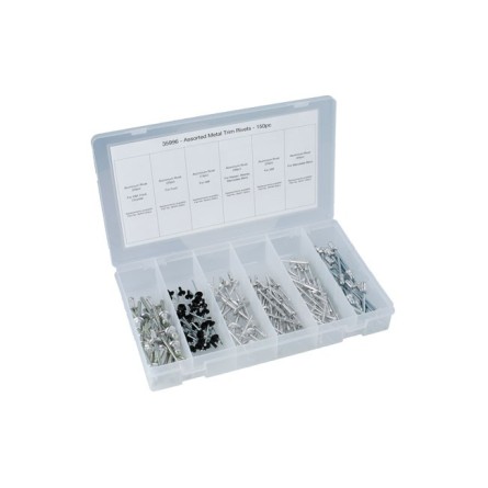 Assortiment de Rivet en métal - 150 pcs