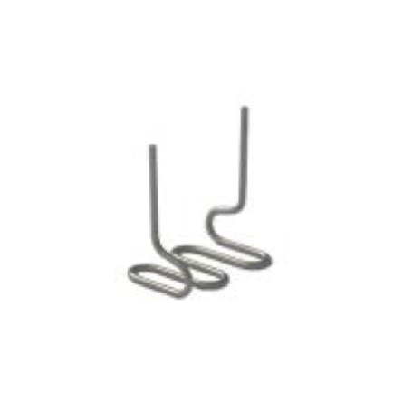 Kit de 100 agrafes à serpentin à 5 points 0,7mm