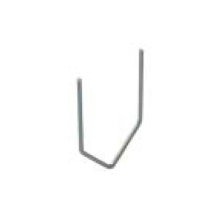 Kit de 100 agrafes lisses angle interne 0,7mm