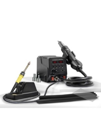 Station de soudage plastique 2 en 1 à air chaud et fer chaud - Muvo