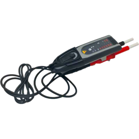 Détecteur de tension de 12 à 900 V AC. pointe de touche IP2X avec gâchette. LED