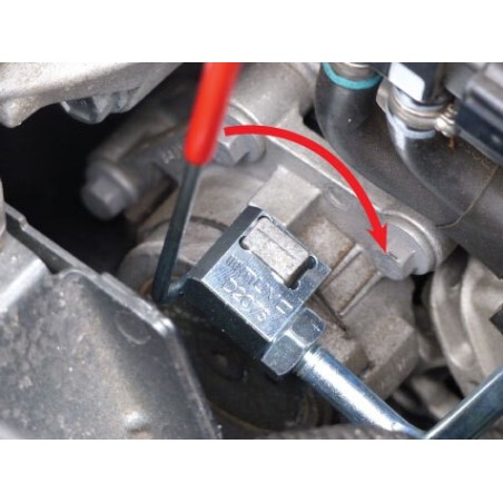 Outil d’installation de courroie élastique - Moteur EB PSA / Opel