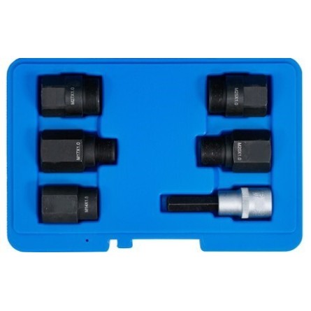 Coffret d’adaptations 6 pièces pour masse ou extracteur M18-1.5 - Muvo