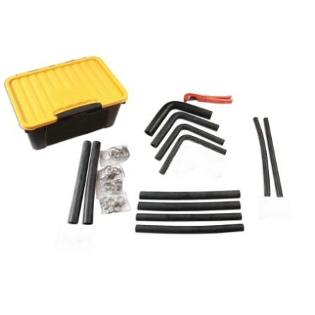 Kit de réparation de durites de radiateur et circuit de refroidissement 61 pièces - Muvo