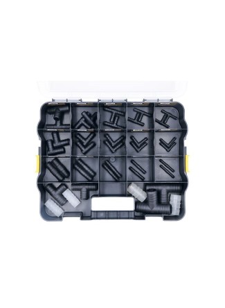 Assortiment de connecteurs pour flexibles 38 pièces - Muvo