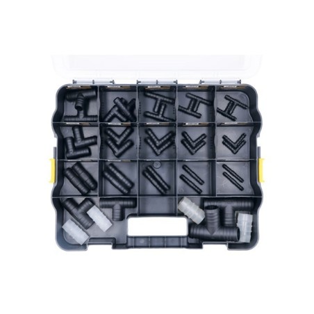 Assortiment de connecteurs pour flexibles 38 pièces - Muvo