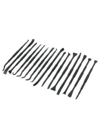 Kit d’outils multi usages en plastique pour garnitures et joints - 16 pièces - Muvo