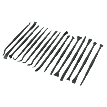 Kit d’outils multi usages en plastique pour garnitures et joints - 16 pièces - Muvo